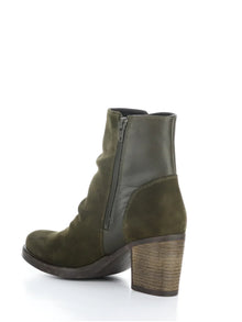 Bos & Co BIBOS Round Toe Boots - Olive