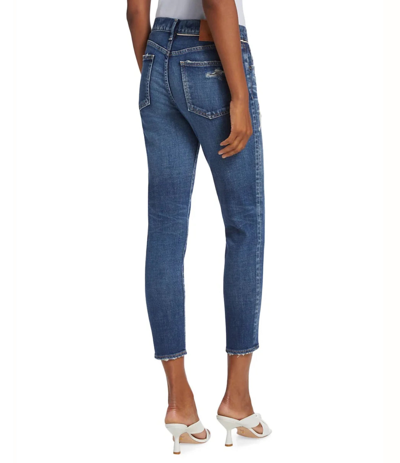 Moussy Vintage Swillburg Skinny Jeans - Dark Blue