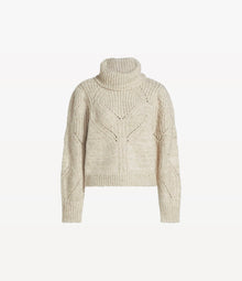 dh New York Marlee Dropstitch Sweater - Sea Salt