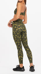 The Upside Lili Midi Pant - Moss