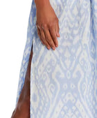 Echo Ikat Gemma Maxi Cover Up Dress - Sky Blue