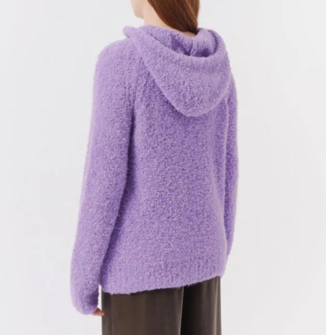 ATM Wool Alpaca-Blend Hoodie - French Violet