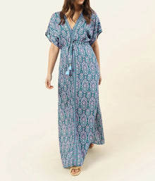 Omika Pia Caftan - Malia Teal