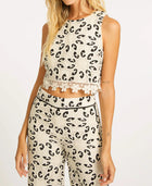 Caballero Isabelle Lace Top - Ivory/Black
