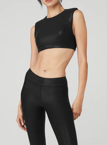 Alo Yoga Super Shine Flash Bra - Black