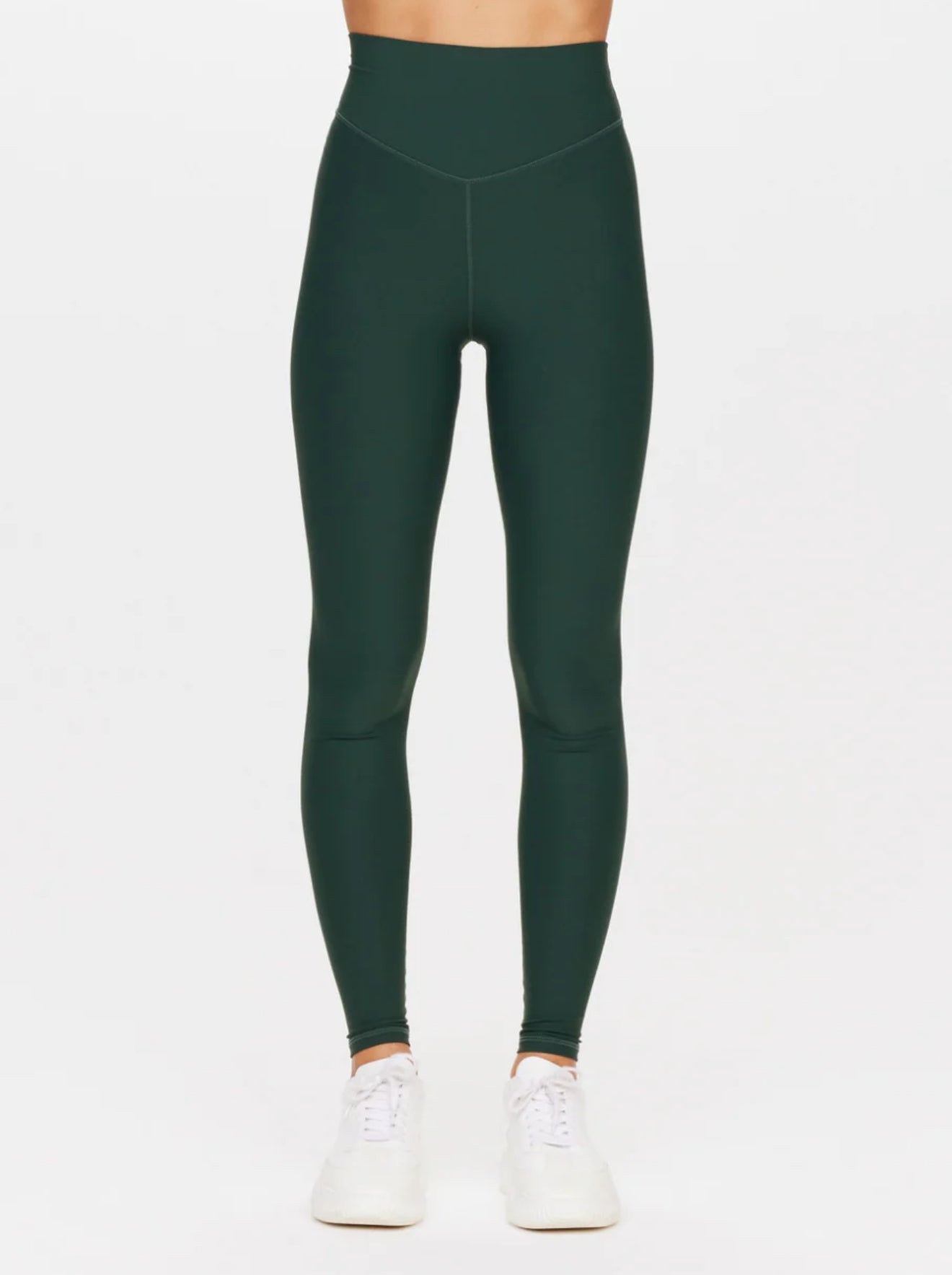 The Upside Peached 28" High Rise Pant - British Racing Green