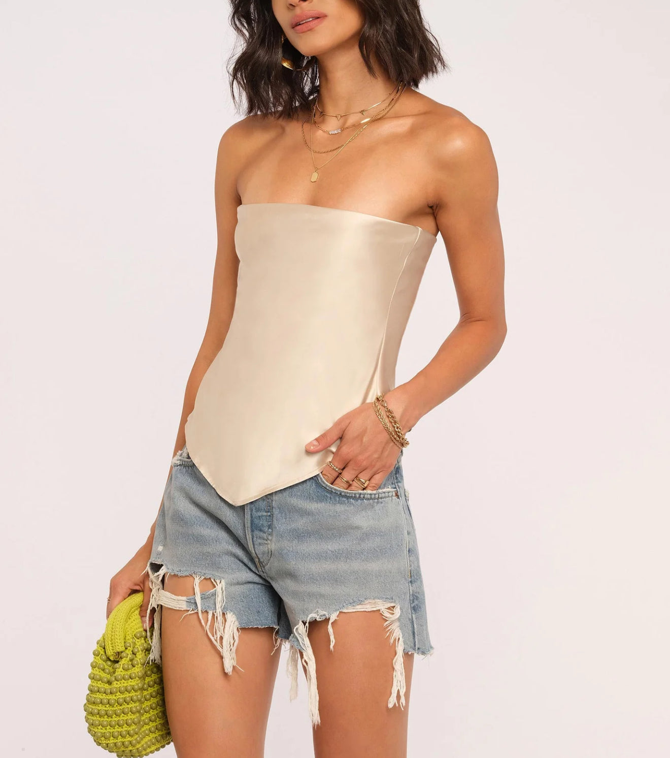 heartloom Monico Top - Oyster