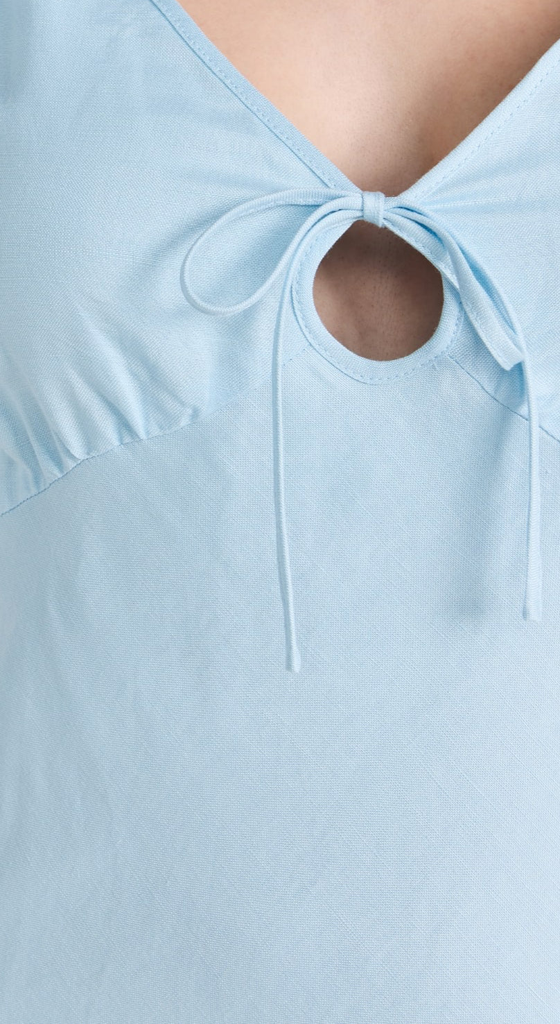 Amanda Uprichard Clarisse Dress - Powder Blue
