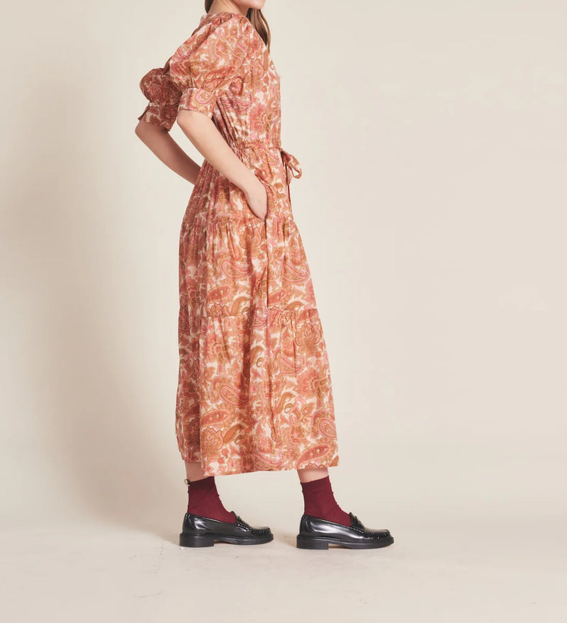 Trovata Arden Dress - Autumn Paisy