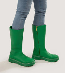 MATT & NAT Sumi Tall Vegan Boots - Green