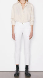 Frame Le High Skinny - Blanc