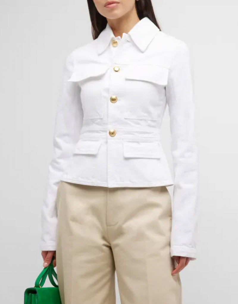A.L.C. Hendrix Denim Jacket - White