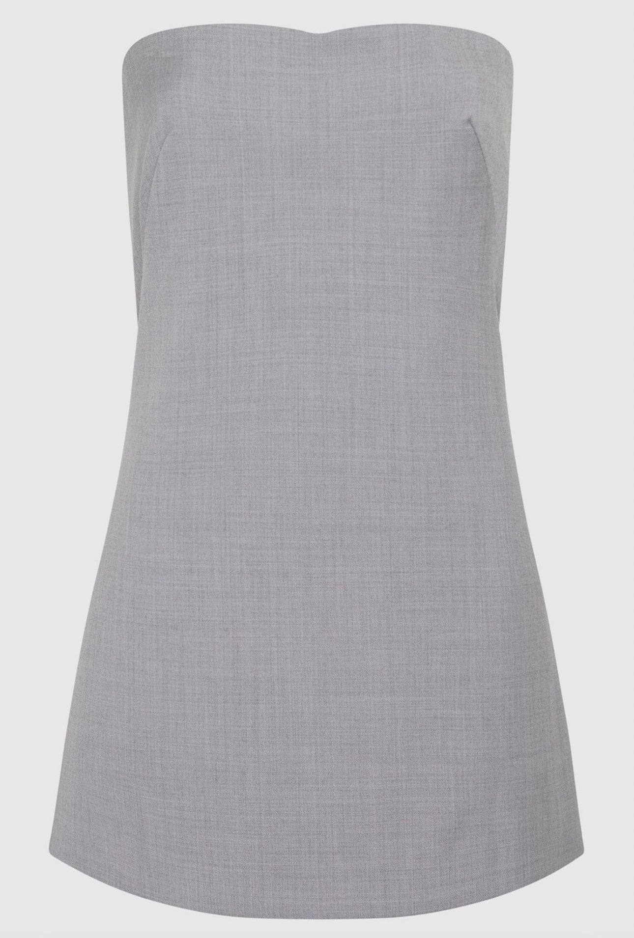 St. Agni Wool Column Tunic - Grey