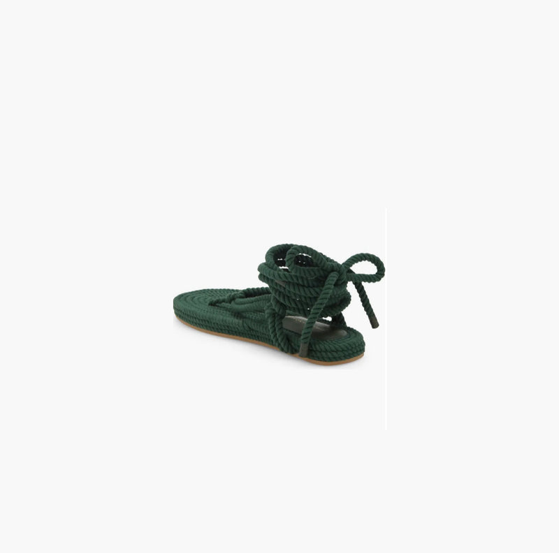 Loeffler Randall Moriah Rope Sandal - Green