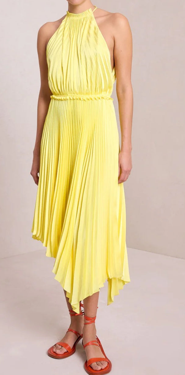 A.L.C. Claudia Dress - Bright Yellow