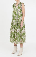 Christy Lynn Camila Dress - Green Magnolia