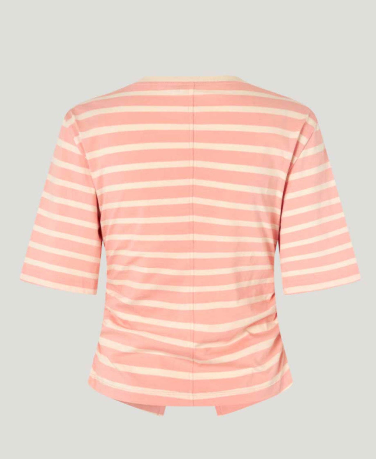 Baum und Pferdgarten JUMA T-shirt - Peach Stripe