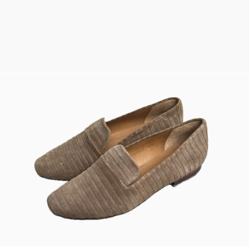 Coclico Suede Hazel Loafer - Big Cord Taupe