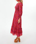 Pink City Prints Exclusive Vintage Poppy Isabel Classic Dress