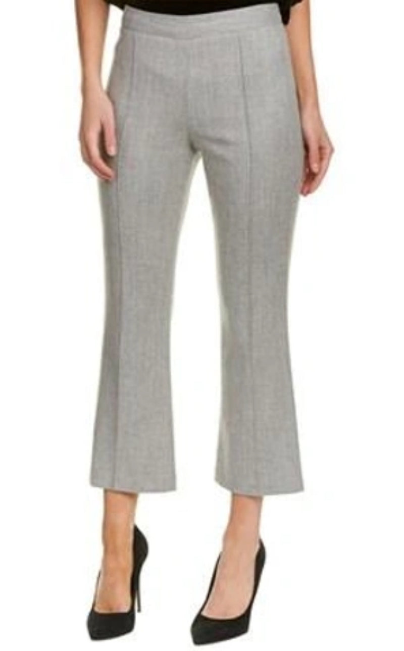 alice + olivia Michiko Flared Pant - Light Heather Gray