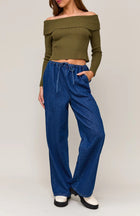 Le Lis Rosie Denim Pants