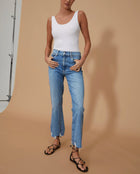 LE JEAN Bella Crop Flare - Beach House