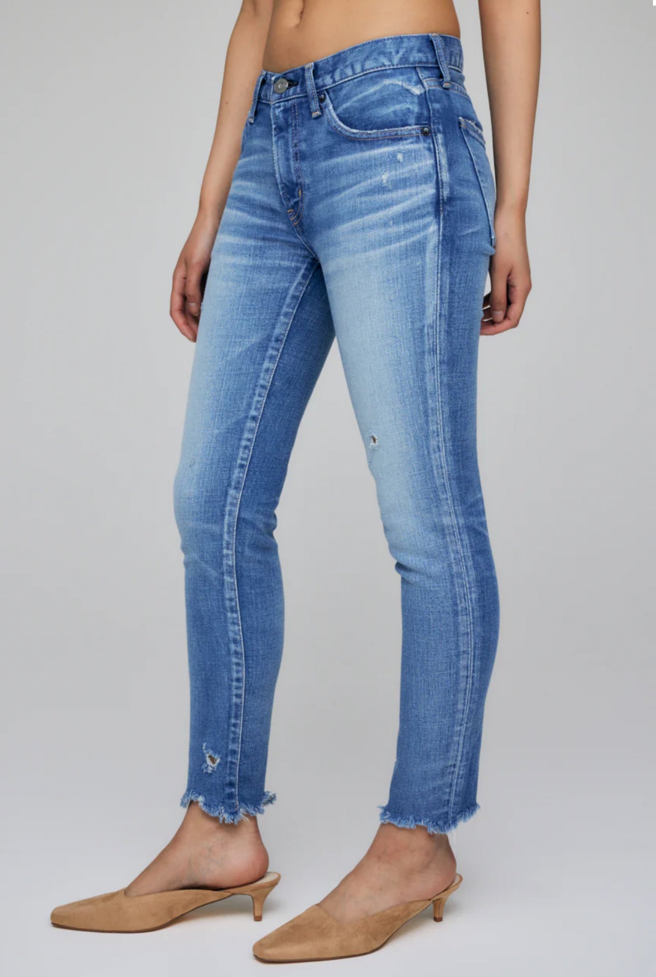 Moussy Vintage Diana Skinny Jeans - Light Blue