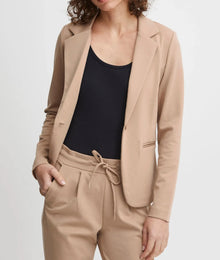 ICHI Kate Blazer - Tan