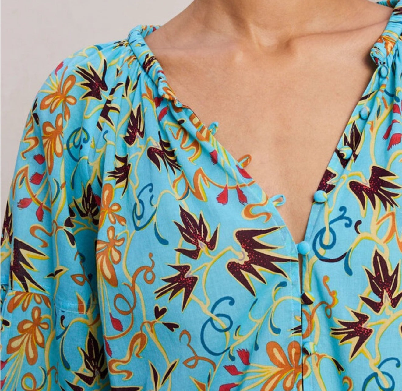 A.L.C. Capri Blouse - Grotto