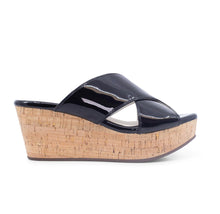 Chocolat Blu Winner Wedge - Patent Black