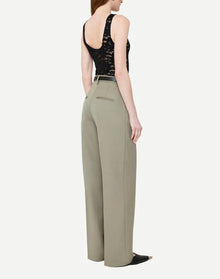 Anine Bing Carrie Trousers - Green Khaki