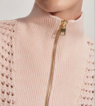 Varley Bains Half-Zip Tank - Silver Peony