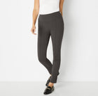 Anatomie Sonia Curvy High Rise Side Zip Pant - Grey