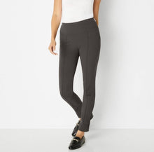 Anatomie Sonia Curvy High Rise Side Zip Pant - Grey