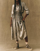 The Great. The Viola Skirt - Silver