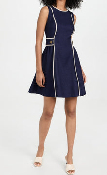 Shoshanna Samara Dress - Navy