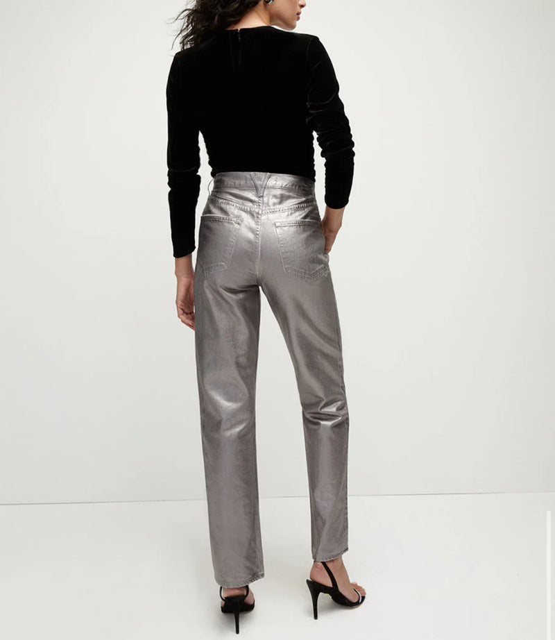 Veronica Beard Pelona Stretch Velvet Top - Black