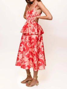 Hutch Desirae Dress - Lipstick Floral