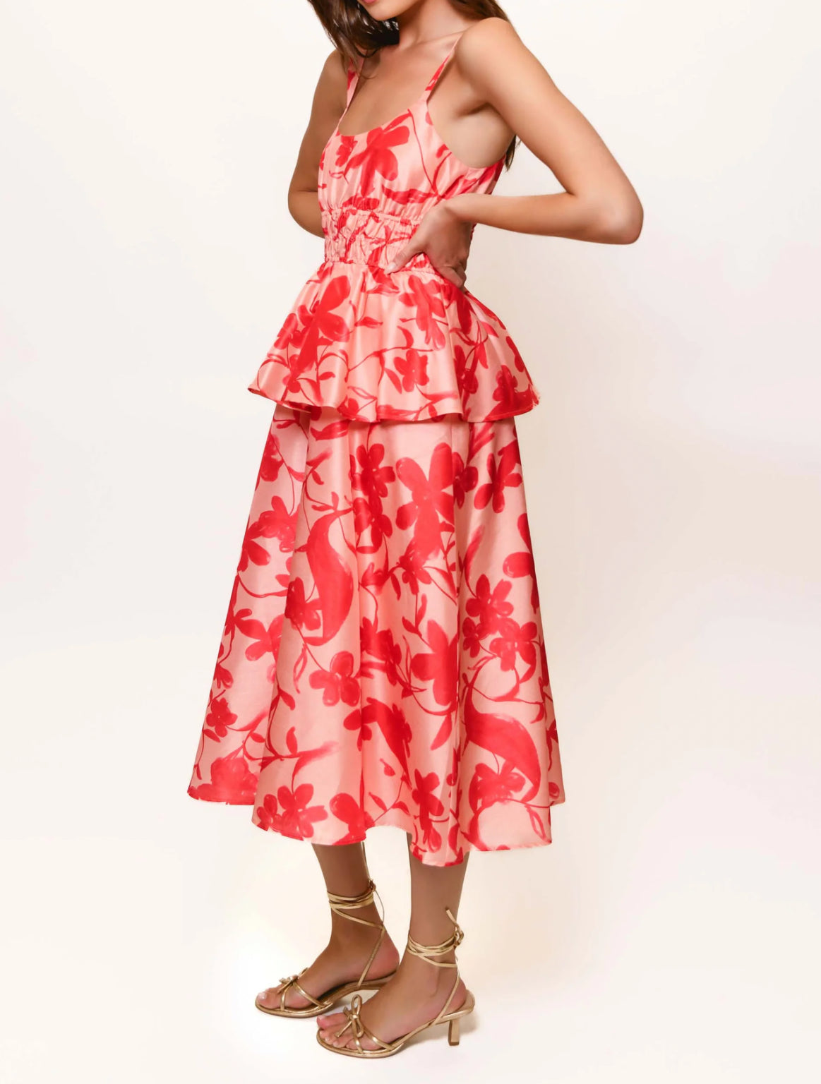Hutch Desirae Dress - Lipstick Floral
