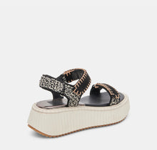 Dolce Vita Debra Sandals -  Black/White Nubuck