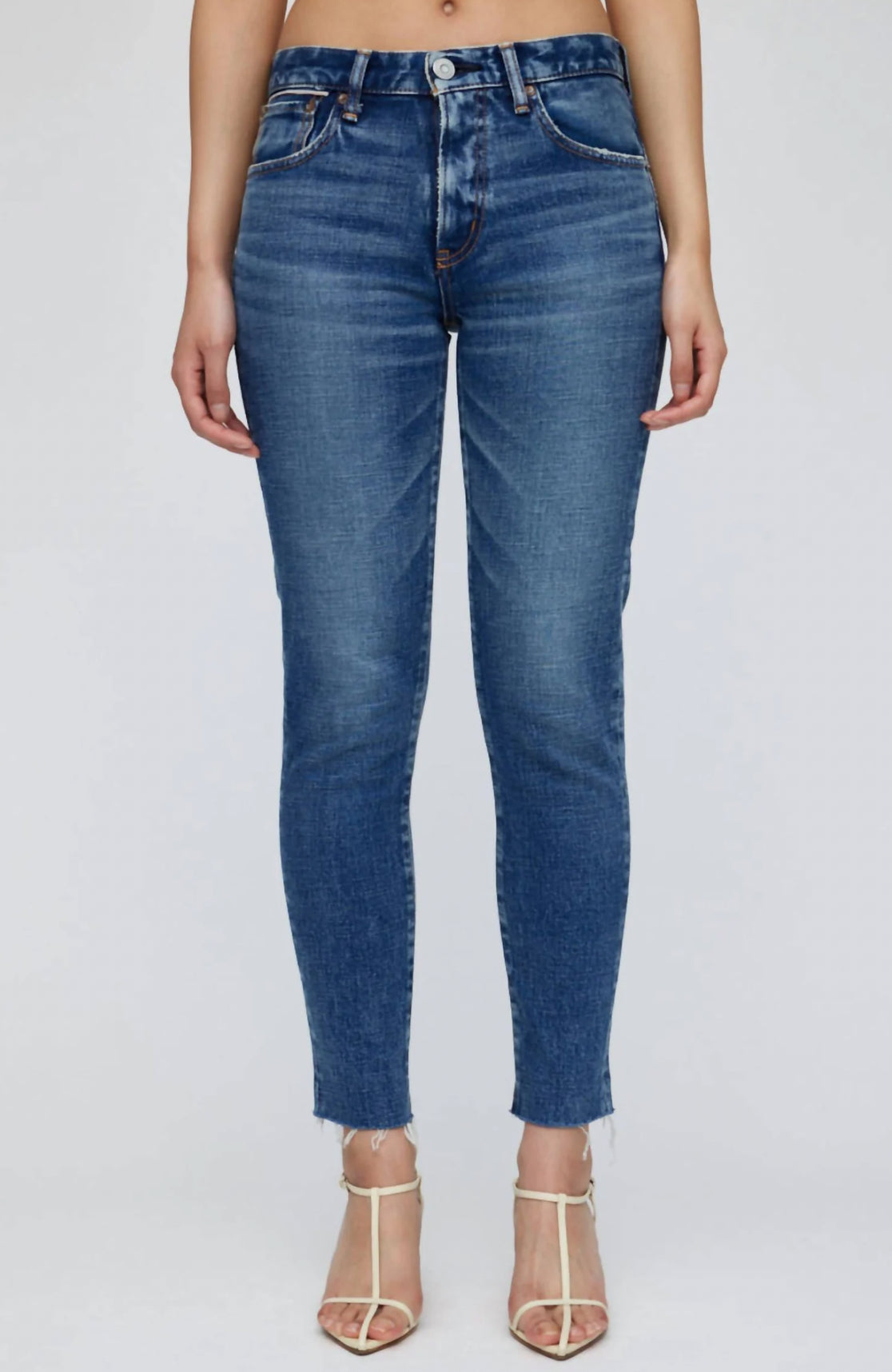 Moussy Vintage Caledonia Skinny Jeans - Blue