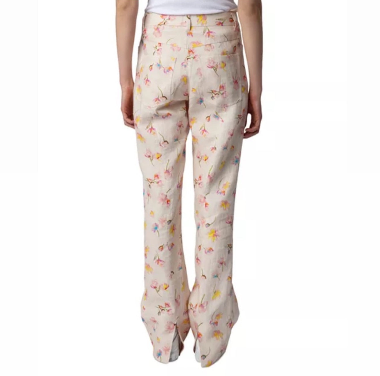 Zadig & Voltaire Pistol Courtney Linen Slit Pants