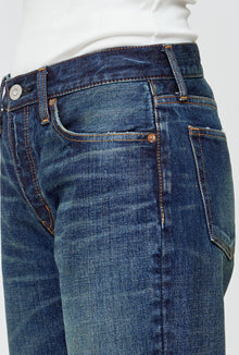 Moussy Vintage Ortega Wide Straight - 113 Dark Blue
