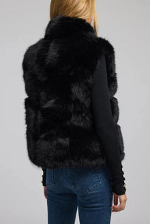 Generation Love Rosario Faux Fur Vest - Black