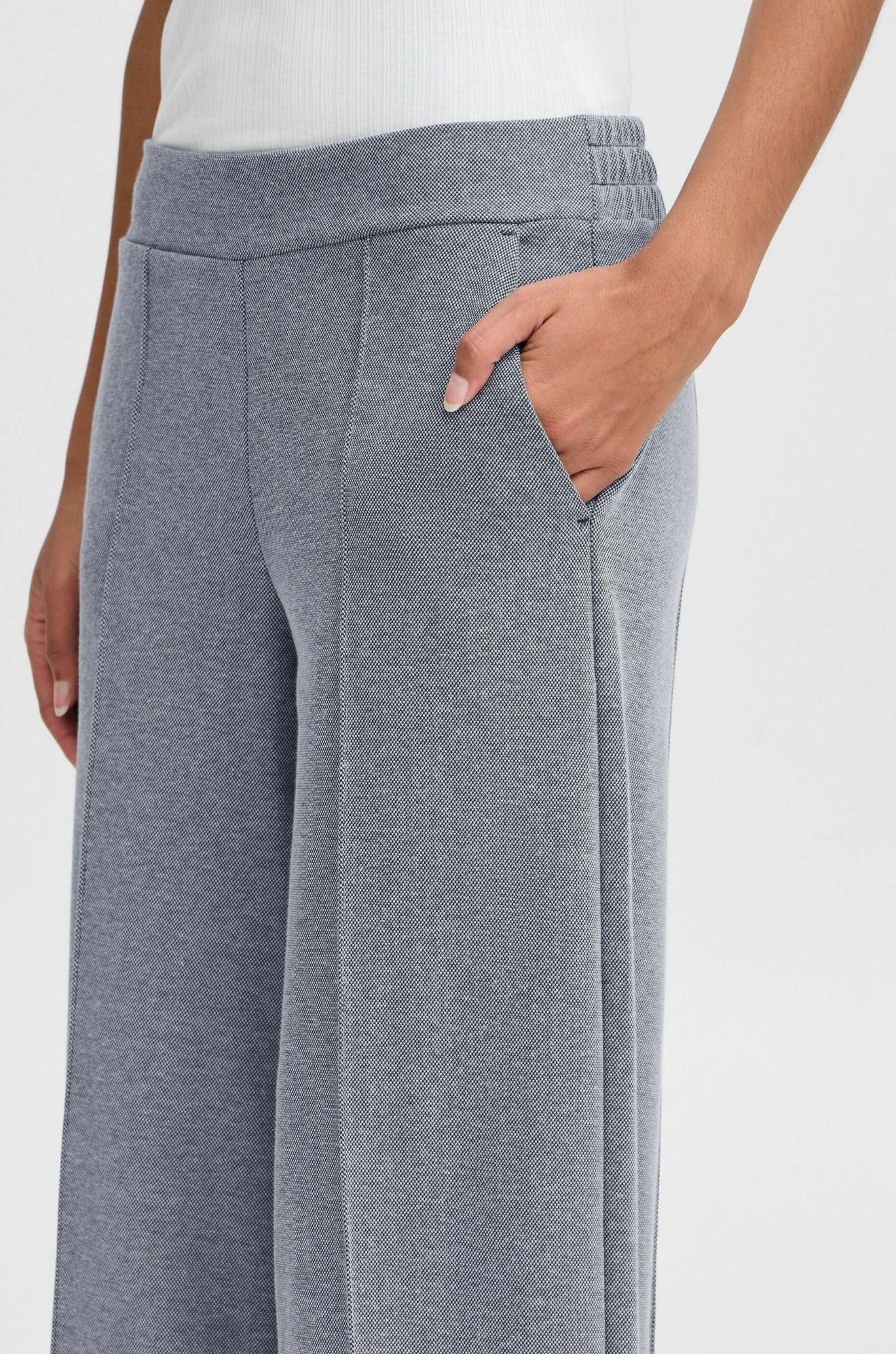 ICHI Kate Trousers - Medieval Blue