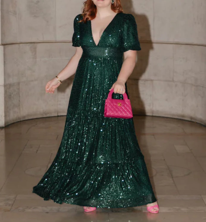 emerald sequin maxi dress Prom Dress | Formal Dress | Maxi Dress | Prom Gown | Emerald | 4 | Ciara Maxi Dress - Emerald Sequin