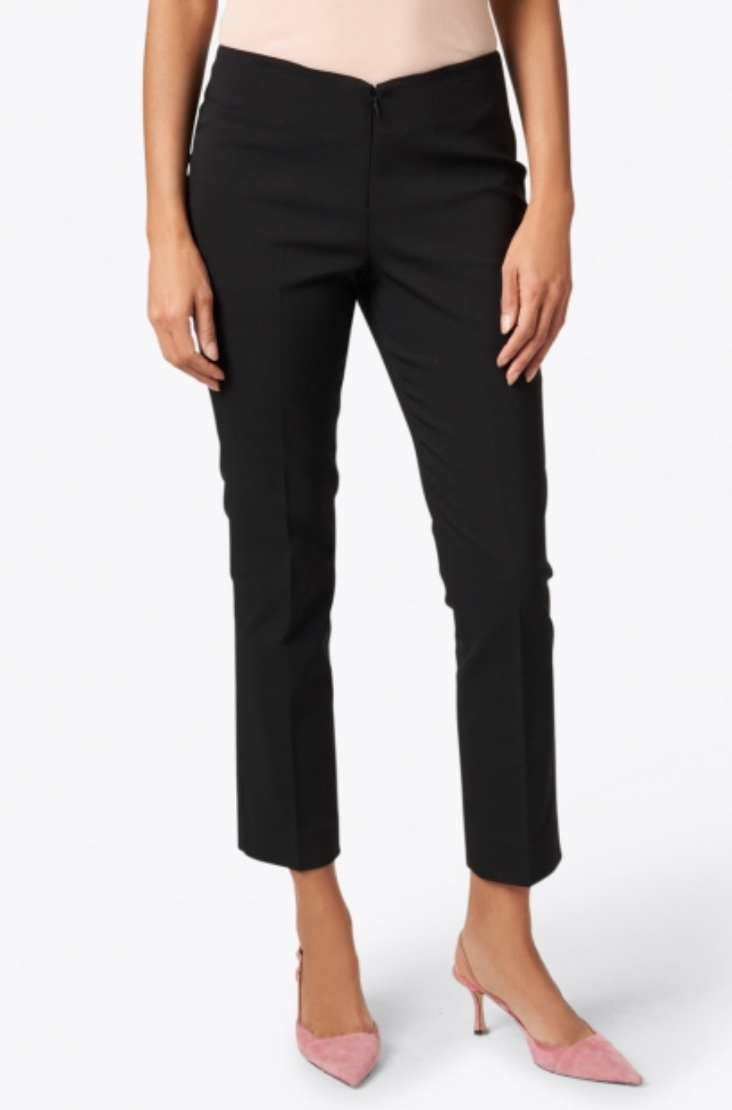 PEACE of CLOTH Jerry Black Premier Stretch Cotton Pant - Black