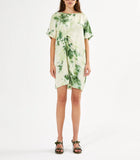 Rabens Saloner Inaz Fusion Dress - Green Combo