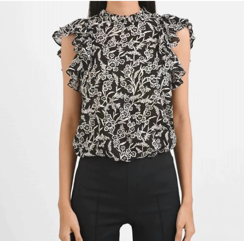Banjanan Klara Top - Bumble Black