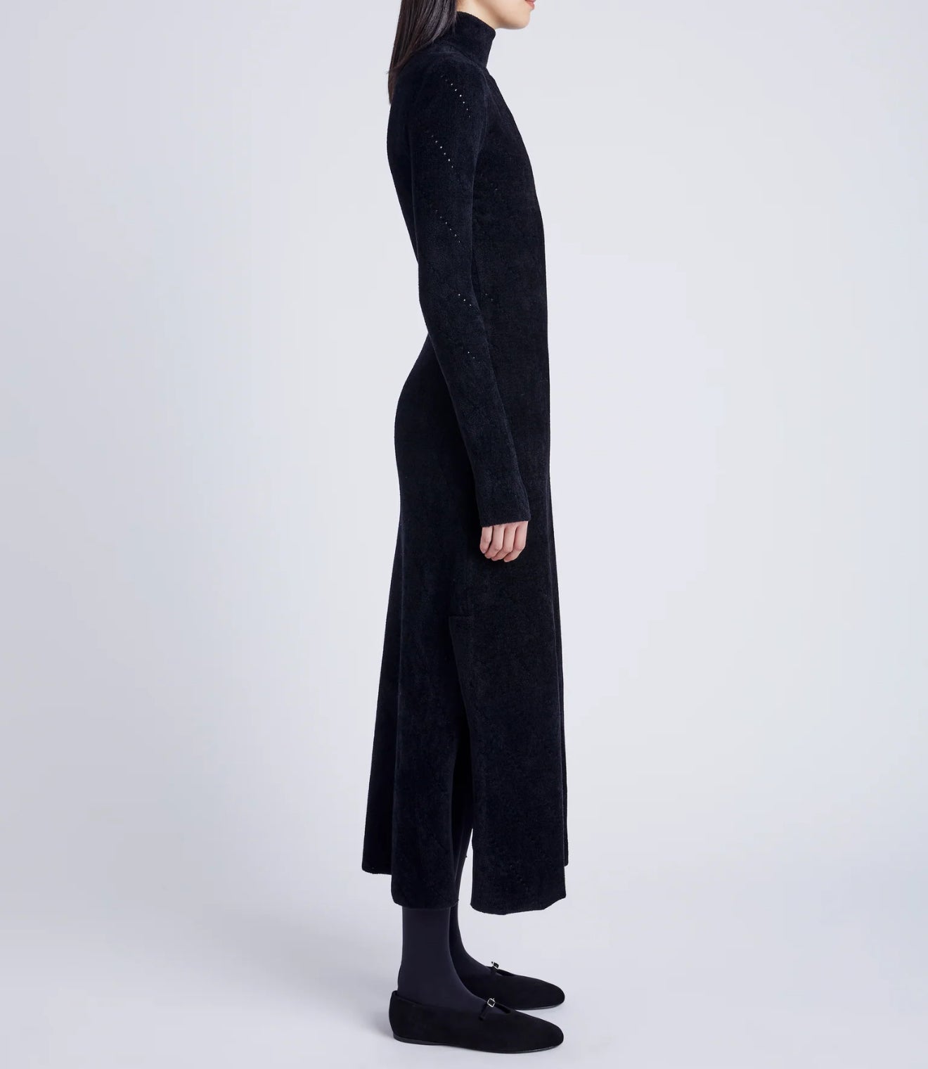 Proenza Schouler White Label Jude Knit Dress - Black